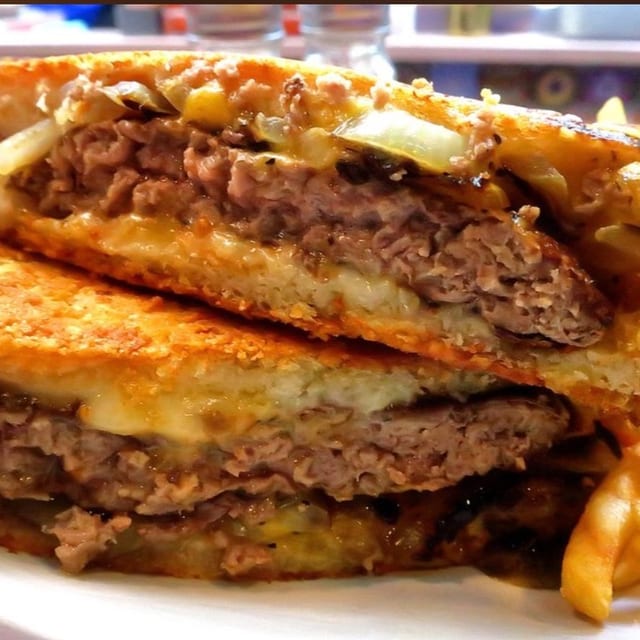 The Classic Patty Sandwich.
